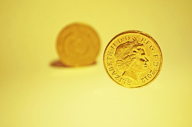 britská zlatá mince